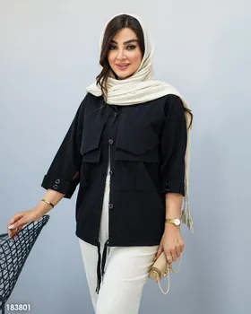 مانتو کوتاه مدل نوشین کد 1838