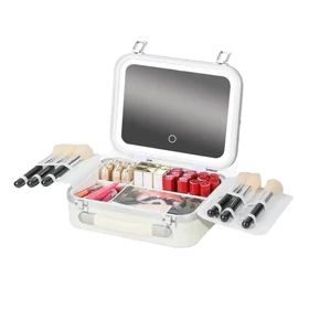 جعبه آرایشی قابل حمل گرین لاین مدل GREEN LION FEST MAKEUP BAG GNFSMAKBGWH