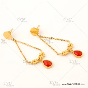 گوشواره خوشه نگین‌دار ER-014