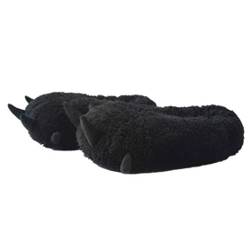 دمپایی روفرشی مدل اسلیپر طرح هیولا مشکی