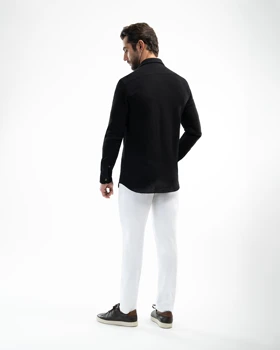 ام کی کالکشن پیراهن آستین بلند mk-23272-black