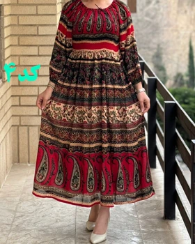 پیراهن بلند کریشه هندی 6121