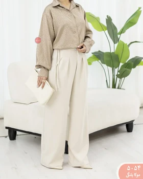 شومیز ساتن هوگون 5054