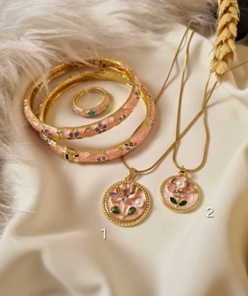 کالکشن میناکاری صورتی M2