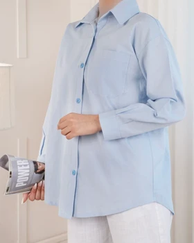 شومیز لینن مانلیا کد 29298