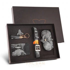 ست مینی لاکچری زنانه چرم یلسان مدل چیکا کد 162-PRM-ATS-MDS-RTL