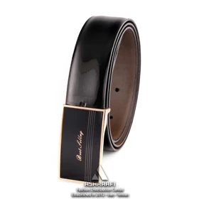 کمربند ورنی مردانه Patent Leather Belt BL50