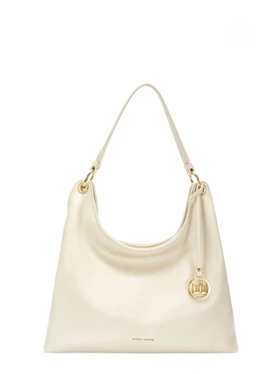 کیف دوشی زنانه دیوید جونز مدل CM7546 (سفید کرمی)