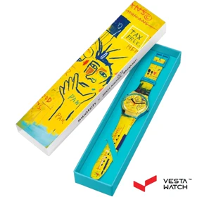 ساعت مچی مردانه و زنانه سواچ SWATCH مدل SUOZ354