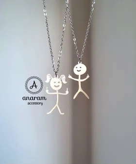 ست دوستی دختر و پسر گنگ بالا ارسال رایگان