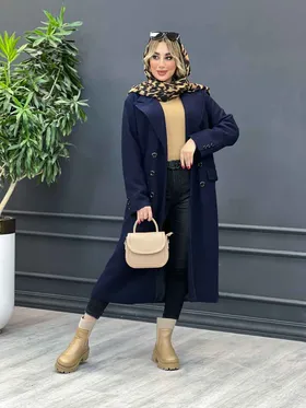 پالتو بلند شش دکمه