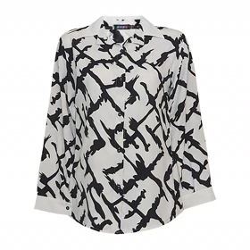 شومیز زنانه الیزه طرح دار