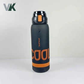 قمقمه 1000 میل نشکن برند اتلتیک کد AT-633 (مشکی)