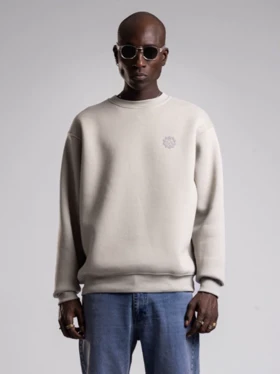 دورس سه نخ تو کرک یقه گرد / رنگ طوسی مینت / برند کچ ترکیه Catch