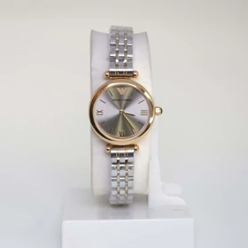 ساعت مچی زنانه امپریو آرمانی Emporio Armani 303 تمام استیل با قفل پروانه ای