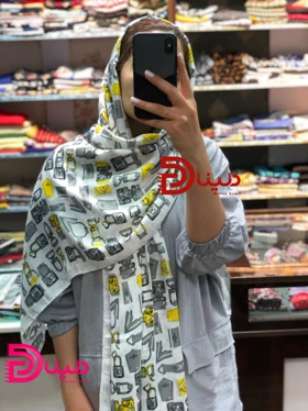 شال نخی طرح lv