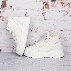 نیم بوت زنانه آلدو سفید کد 2308