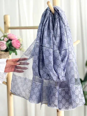 شال ویسکوز طرح مارک گوچی 20551