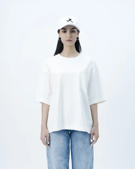 تیشرت مدل Deppresed Era سفید برند دال استودیو daal studios