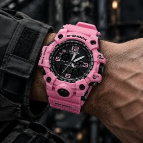 ساعت مچی های کپی جیشاک GA-B001 صورتی پاستیلی Casio-5962-G