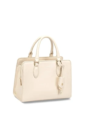 کیف دستی زنانه دیوید جونز مدل CM7380 (سفید کرمی)