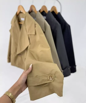 ترنچ کت بارانی کد CN013 برند ردا