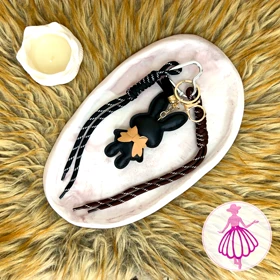 چارم بگ خرگوشی (مشکی)