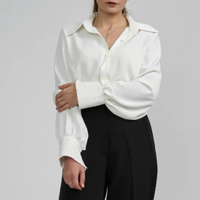 شومیز کرپ حریر ویویانا (viviana) سین استایل