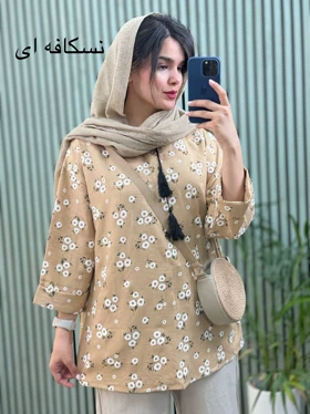 شومیز مانتویی بابونه