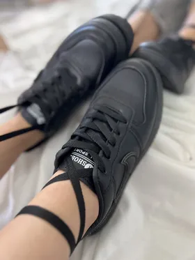 کفش ایر فورس زنانه وارداتی مشکی