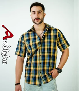 پیراهن چهارخونه مردانه