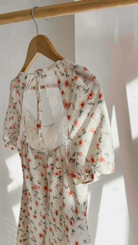 پیراهن کمر باز ولنتاین فانتزی زنانه