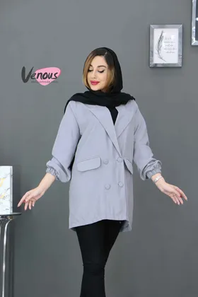 مانتو کتی میکرو دکمه بوکه