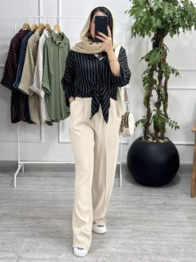 شومیز مانتویی دیپلمات