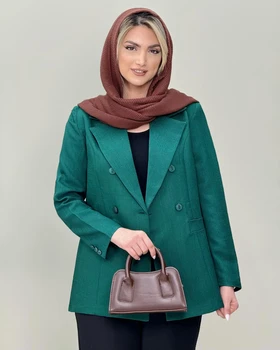 مانتو کتی یقه‌انگلیسی