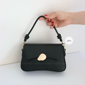 کیف زنانه دوشی - دستی مدل ترلان (مشکی)