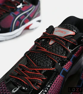 کفش کتانی بزرگ پا مشکی قرمز خاکستری ASICS GT 2130