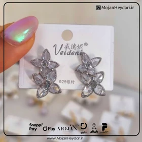 گوشواره صدفی مشابه طلا کد sg128