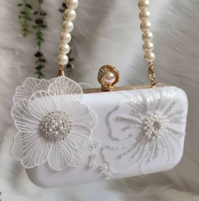 کیف عروس مدل رزالین کد 16820