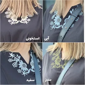 پیراهن گلدوزی