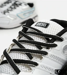 کفش کتانی مردانه سفید آبی DIESEL S-SERENDIPITY SPORT