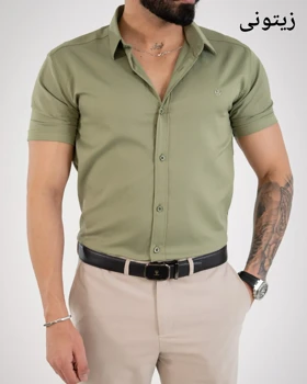 پیراهن کوتاه شانلی-کد4942