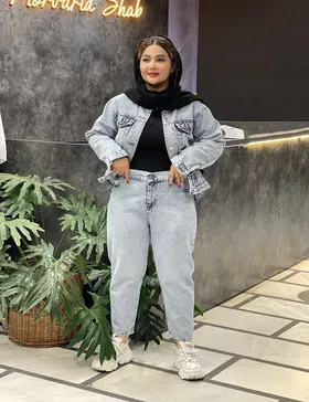 شلوار جین مام کد : 1414701