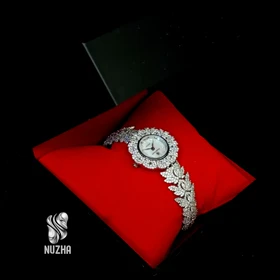 ساعت نقره زنانه