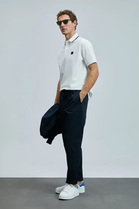 تیشرت یقه پولو مردانه lufian lufian