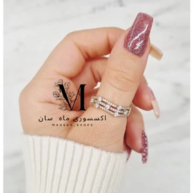 انگشتر زنانه موج دریای آرام طرح Euphony ژوپینگ هدیه ولنتاینی فوق العاده جذاب