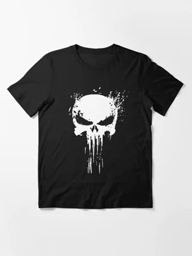 تیشرت طرح اسکلت هنری پانیشر | Skull Basher Essential T-Shirt کد 259117