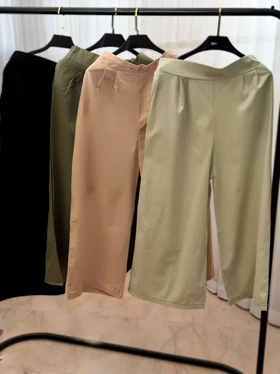 شلوار دامنی لینن 3118