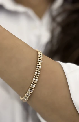 دستبند توپی طرح البرنادو ژوپینگ 663