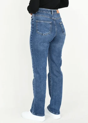 شلوار واید سرمه ای